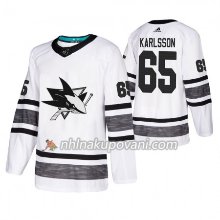San Jose Sharks Dresy Erik Karlsson 65 Bílá 2019 NHL All-Star Adidas Authentic - Pánské San Jose Sharks Dresy Erik Karlsson 65 Bílá 2019 NHL All-Star Adidas Authentic - Pánské